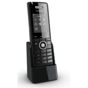 Snom M65 - DECT-mobiel - Zwart - 250 uur standby - 2 inch - 176 x 220 pixels TFT