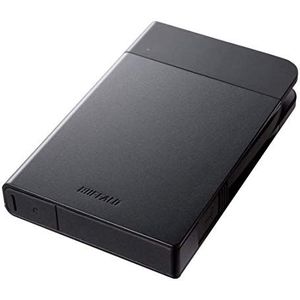 Buffalo MiniStation Extreme NFC USB 3.0 2 TB robuuste draagbare harde schijf (HD-PZN2.0U3B), zwart