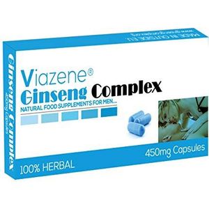 Ultra Strong Viazene Ginseng Complex - GINSENG EN kruidenvoeding voor mannen - (Pack van 10 Capsules)