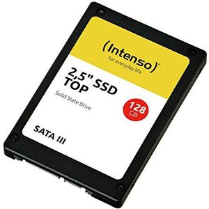 Intenso 128GB SSD Sata 3 470/540MB, Festkörper-Laufwerk, Black