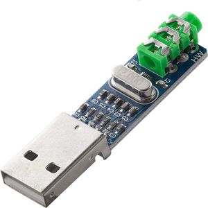 AZDelivery Mini PCM2704 USB Sound Card DAC Decoder Board DV 5V compatibel met Raspberry Pi Inclusief E-Book! 1