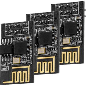 AZDelivery 3 x ESP8266 ESP-01S WLAN WiFi-module compatibel met Arduino en Raspberry Pi Inclusief E-Book!