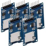 AZDelivery - SPI Reader Micro Memory SD TF Module Card Memory Shield - Compatibel met Arduino
