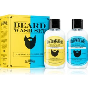 Golden Beards Beard Wash Set baardshampoo en -conditioner
