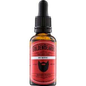 Golden Beards Kobenhavn BALM GROOMING OIL - SURTIC 30ml Oil - The Perfect Beard Oil for Sensitive Skin - Best Beard Products Maintenance - Vegan Beard Oil