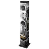 Trevi XT 104 BT Soundtower luidspreker met toren, Bluetooth, MP3, USB, SD, Aux-In, kleur NY Taxi