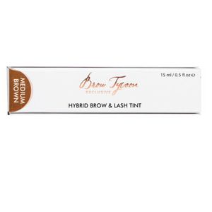 Browtycoon Hybrid Brow & Lash Tint-Medium Brown 15ml