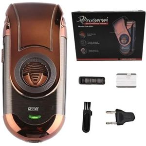 TradeShop - Geemi GM-9001 mini-elektrisch scheerapparaat, oplaadbaar, voor reizen en tassen, 32562