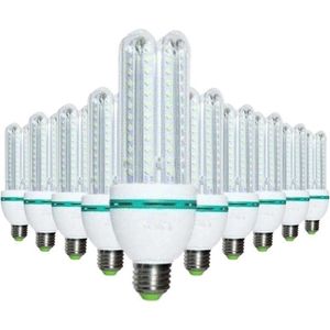 E27 LED-lamp 16W Lynx 220V SMD2835 spaarlamp 360 ° (10 stuks) - Warm wit licht - Overig - Pack de 10 - Wit Chaud 2300K - 3500K - SILUMEN