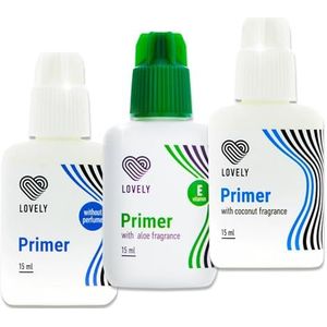 OVELY PRIMER (15 ml) Zonder geurstoffen, Adhesiebevorderaar, Voorbereiding voor kunstmatige wimpers, REMOVES PROTEINEN + Oliën