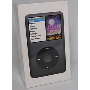 Apple, iPod Classic 128 GB SSD, Flash-geheugen, MP3-speler, muziekspeler, 128 GB SSD, zwart