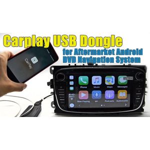 Carplay USB dongle voor aftermarket Android navigatiesystemen