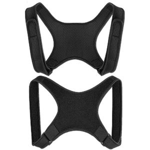 Rugbrace voor corrigerende houding - Schouderbrace zwart - Unisex - One Size