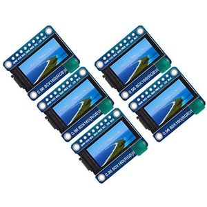 5pcs 0.96 inch 7P SPI HD TFT ST7735 Drive IC 80 * 160 65K Full Color IPS LCD