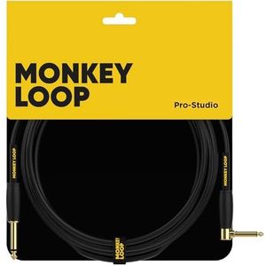 Monkey Loop Pro Studio Silent Jack Mono kabel - jack plug haakse 5 m