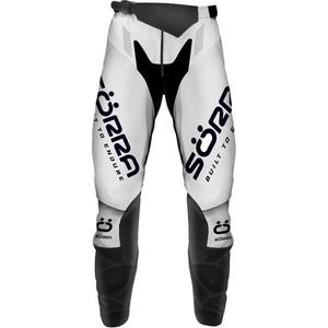 Motorbroek - Zwart - Polyester - Met Verstelbare Sluitingen