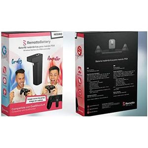 Remotto - Battery Compatibele Oplader - Zwart - Geschikt voor PS4 Controllers