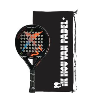 Drop Shot  Padelracket Tiger 2.0 Junior met 'Ik hou van padel' beschermtas