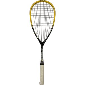 Saxon Aerox 135 squashracket - zwart / geel - snelheid