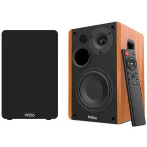 Wiibo Oxy 405BT Bluetooth-luidspreker (4 inch, 2-weg, Nogal