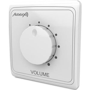 Audibax wall 12 volumeregeling