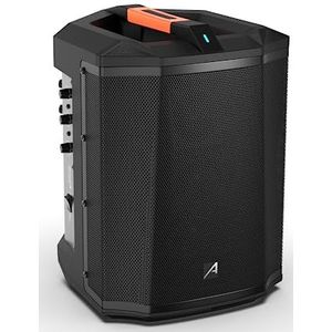 Audibax Roma 240 Go Draagbare actieve luidspreker PA - Vermogen 240 W - Versterkte Bluetooth Speaker - Oplaadbare batterij van 16,5 cm (6,5 inch) - Ondersteuning TWS-functie - Bluetooth-afstand van 15