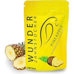 Wunder - Tandenstokers - Gearomatiseerd - 100 Stuks - Suikervrij