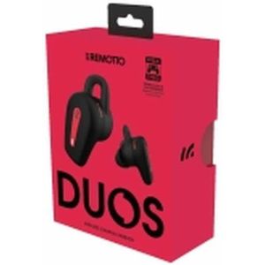 Remotto Duos Draadloze hoofdtelefoon met meer dan 8 uur looptijd, compatibel met PS4 en PS5, gaming-hoofdtelefoon met microfoon en ruisonderdrukking, bluetooth-connectiviteit