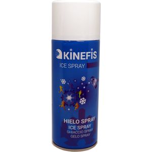 ICE SPRAY 400ML  PIJNVERLICHTINGULTIEME OPLOSSING VOOR DIRECTE  SPORTBLESSURES, KOUDETHERAPIE, ICEPACK VERVANGER  ONMIDDELLIJKE ONTSPANNING EN HERSTEL  PERFECT VOOR THUIS, SPORT EN EHBO
