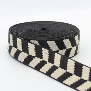 5 meter 38 mm Parallellepipedum Tassenband 65% polyester 35% katoen