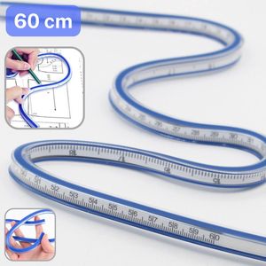 Rok Hardware Meten Plastic Flexi 6 Gemakkelijk Gelezen 15 cm Engels Metrisch 150 mm Heerser Converter, ROKRULER
