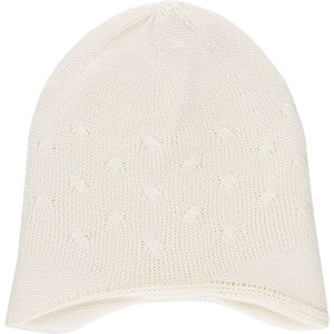 Bold Bamboo kinder muts Hári - Kind 1-4 jaar - 100% organisch bamboe - Knit beanie - Gebroken Wit