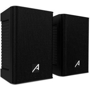 Audibax Freeport 210 actieve en passieve luidspreker, 250 W, vermogen 250 W, USB/SD/FM-aansluiting, luidspreker- en afstandsbedieningskabel inbegrepen, versterkte bluetooth-luidspreker