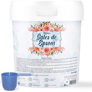 Plantawa - Epsomzout - 6 kg - Zuiver Magnesiumconcentraat - Natuurlijke Lichaamsverzorging