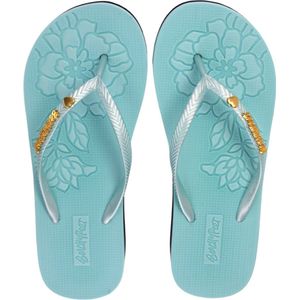 Beachyfeet - Flamencos - Teenslipper - Sleehak - Oceanica - Comfortabel