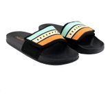 BeachyFeet Dames Poolside Slides Vibras De Verano