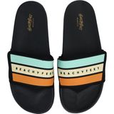 BeachyFeet Dames Poolside Slides Vibras De Verano