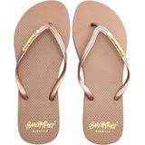 BeachyFeet Teenslippers Dames Chocolate - Bruin - Slipper