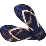 BeachyFeet Teenslipper Dames Marbellous - Blauw - Slipper