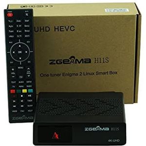 Zgemma H11S DVB-S2X UHD HEVC - Enigma2 OpenPLI Box