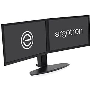 ERGOTRON Neo-Flex Dual LCD Monitor Lift Stand - Stand voor 2 LCD-schermen - Zwart - Schermgrootte: tot 24 inch