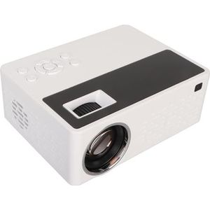 Miniprojector, Stille Draagbare LED-projector Telefoon WiFi Hetzelfde Schermpoort HD Multimedia-interface voor Laptop (EU-stekker)