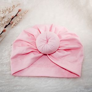 Turban - Babymuts - Kraamcadeau - Newborn - Roze