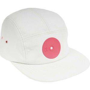 Mr. Serious Pink Dot Fat Cap - Pet - Urban Streetwear - Wit / Roze - One size