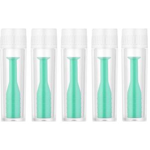 Lens zuignapje - Contactlens - Contactlenzen zuiger - 5 stuks - Voor harde lenzen - Lichtblauw