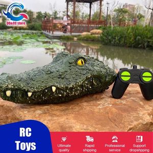 Fastsurfe - Krokodilkop Boot met afstandsbediening - RC Boot - 2.4G - Elektrisch speelgoed