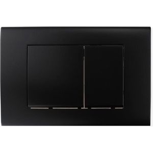 Konig - Bedieningspaneel - Toilet - Mat zwart - Geberit UP320/UP720