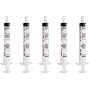 Terumo - Spuit Zonder Naald - Doseerspuit - Maat aanduiding - Spuiten - Injectie Spuit - 3 ml - 5 Stuks