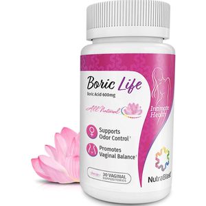 NutraBlast Boric Acid Vaginale Capsules – Boric Life