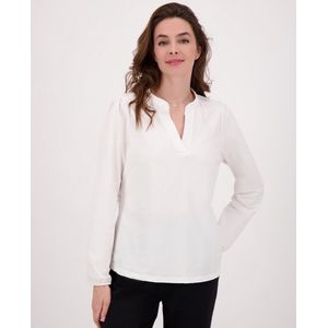 Je m'appelle Travelstof Top - Dames - Wit - Maat XL